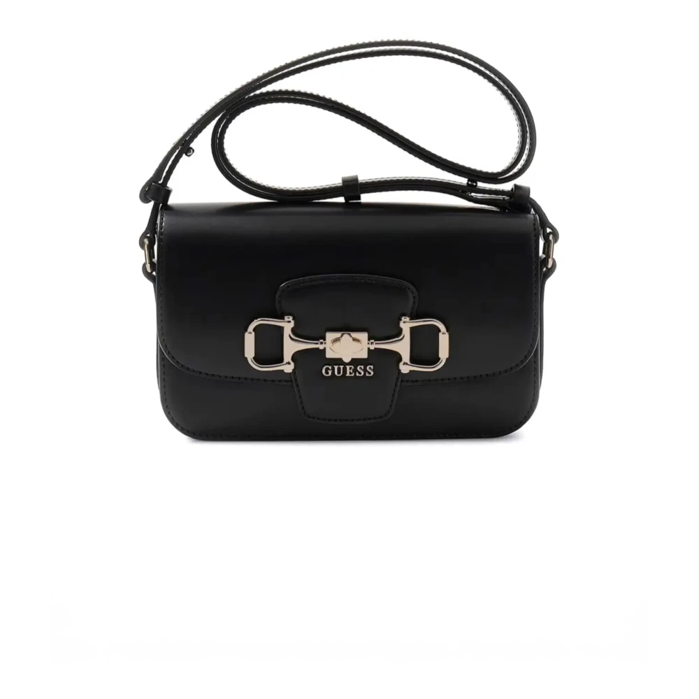 Guess Women's Black Janie Logo Cross Body Bag In For - Image 3