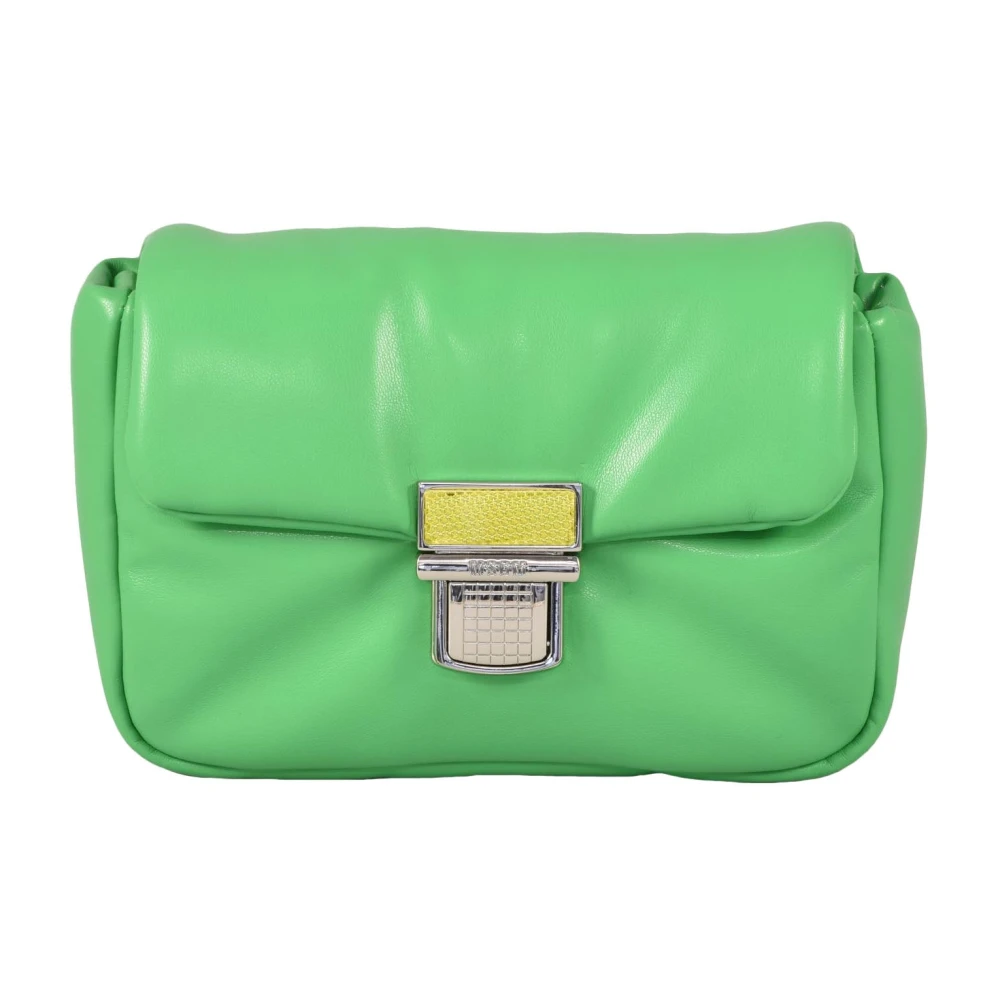 Msgm Poliuretanica Schoudertas Green Dames