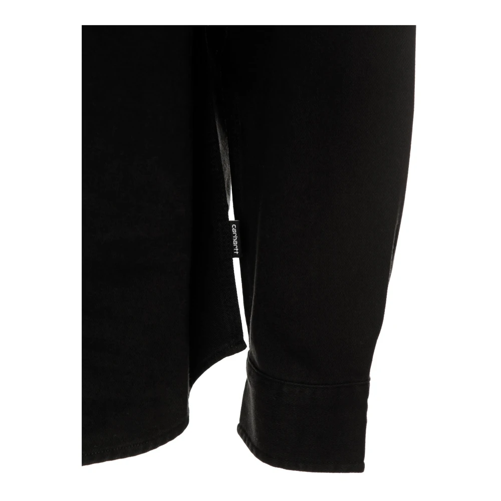 Carhartt WIP Santa Fe Twill Overhemd Black Heren