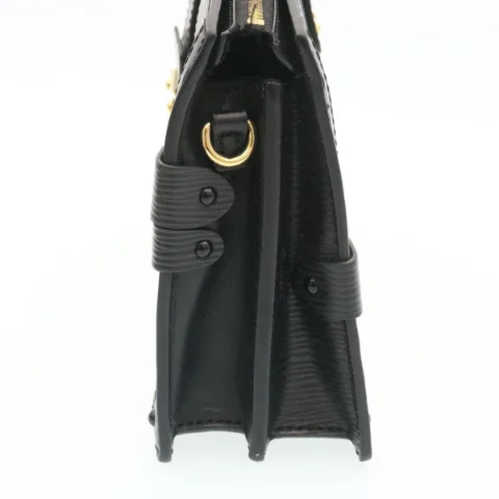 Louis Vuitton Vintage Pre-owned Leather louis-vuitton-bags Black Dames