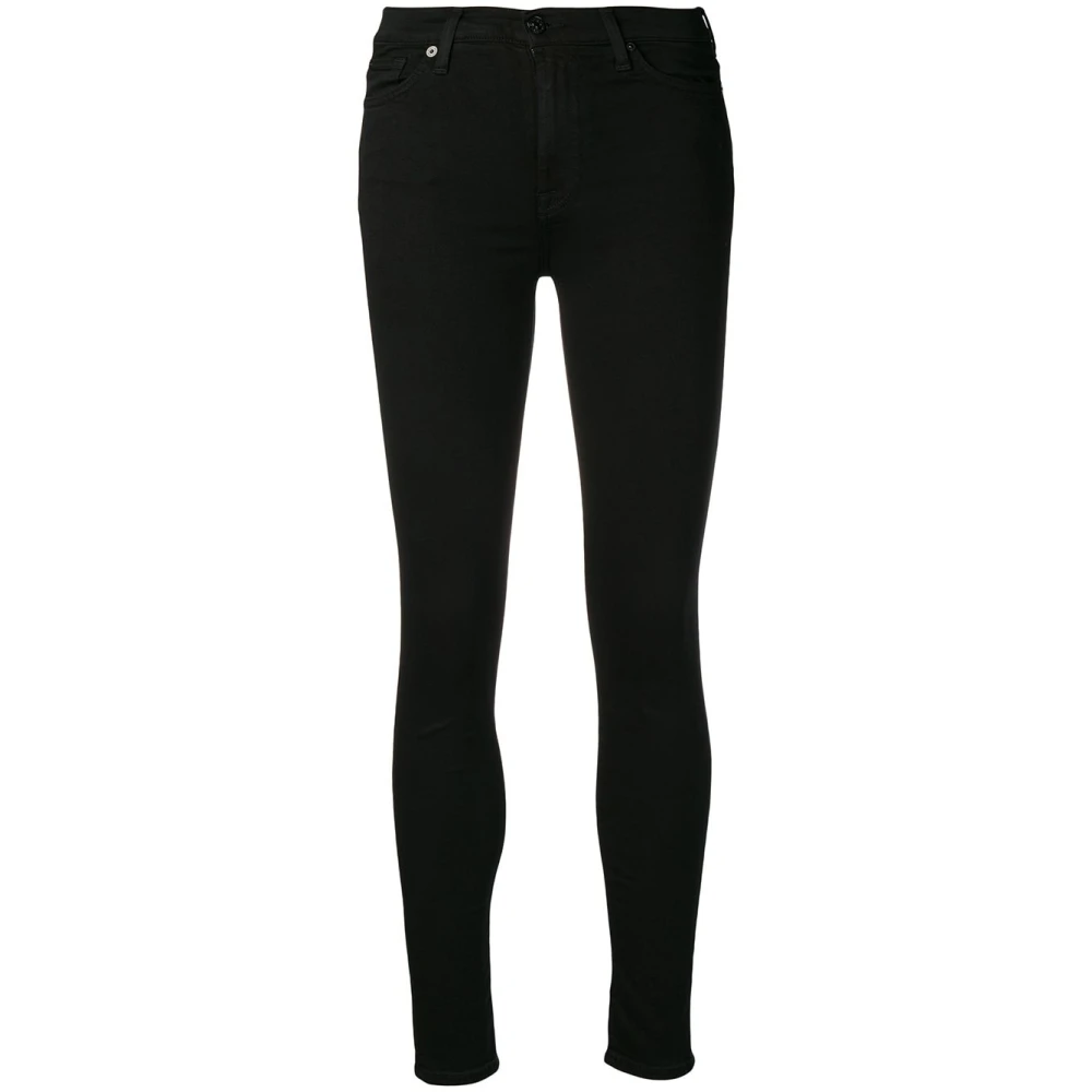 7 For All Mankind Skinny jeans dames Black Dames