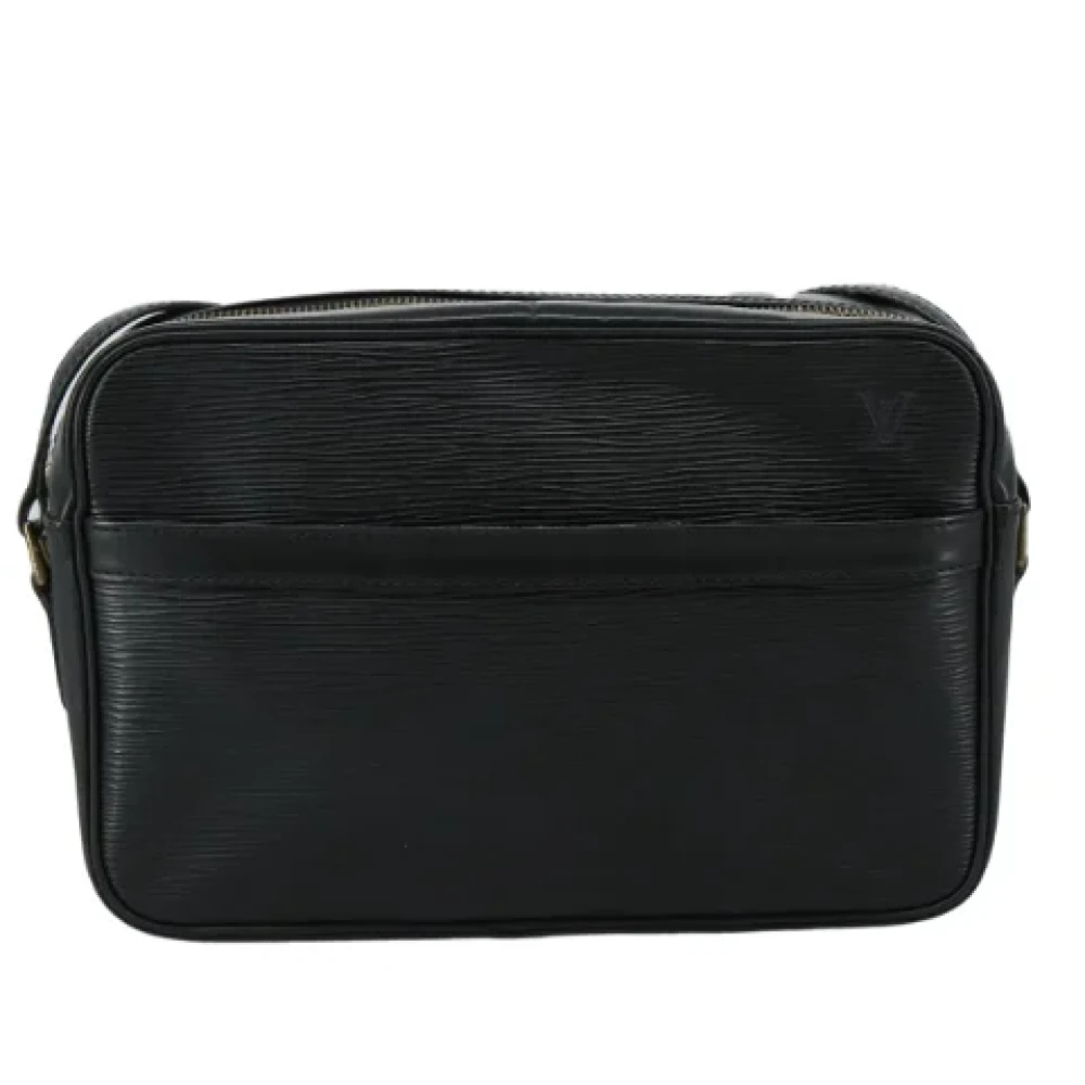 Louis Vuitton Vintage Pre-owned Leather louis-vuitton-bags Black Dames