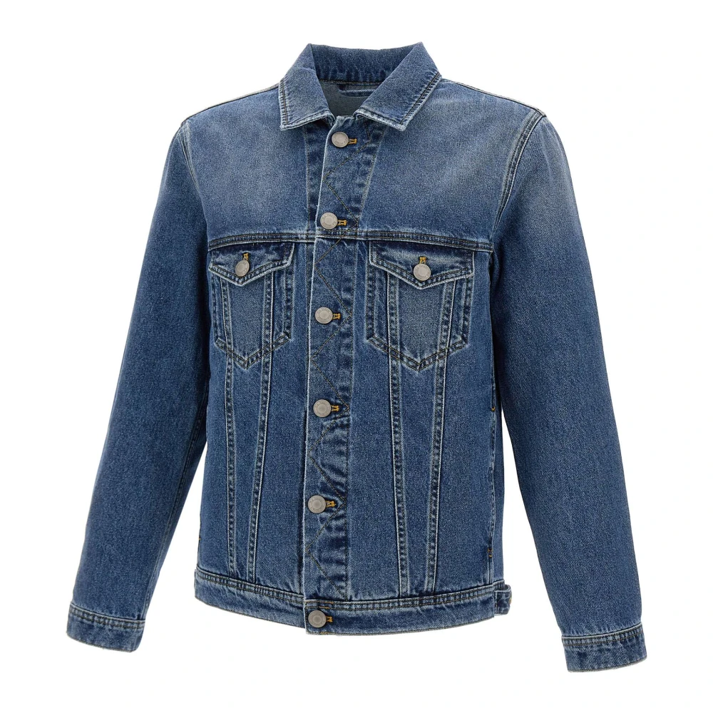 Re-Hash Denim Jack Blauw Tijdloos Ontwerp Blue Heren
