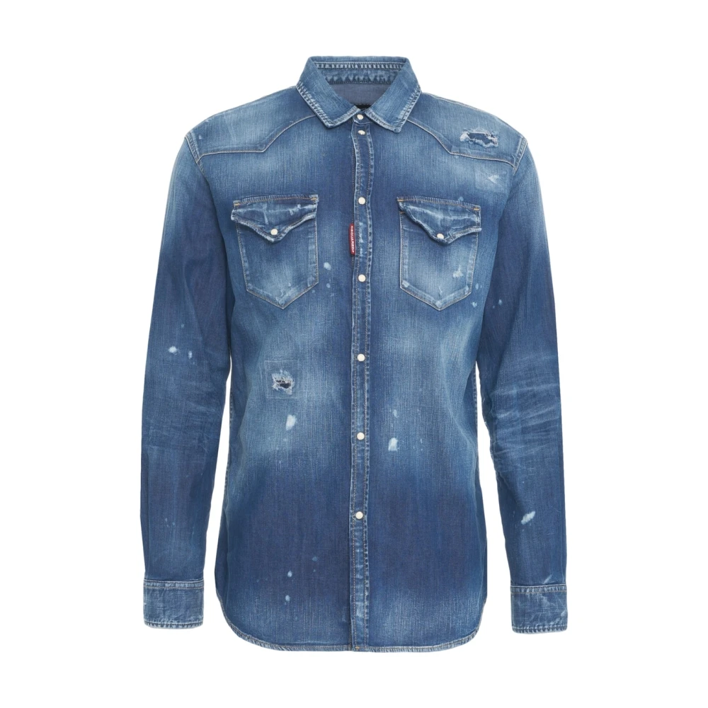 Shirts > Denim Shirts - - Dsquared2 - Modalova