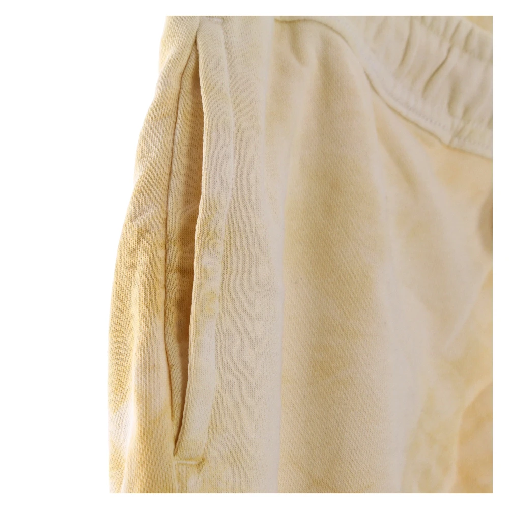Nike French-terry Sport Short Yellow Heren