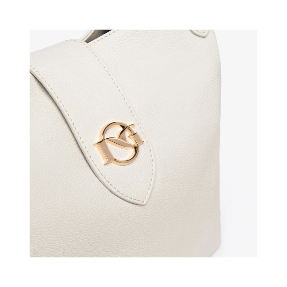 Nerogiardini Schoudertas in Latte Kleur Beige Dames