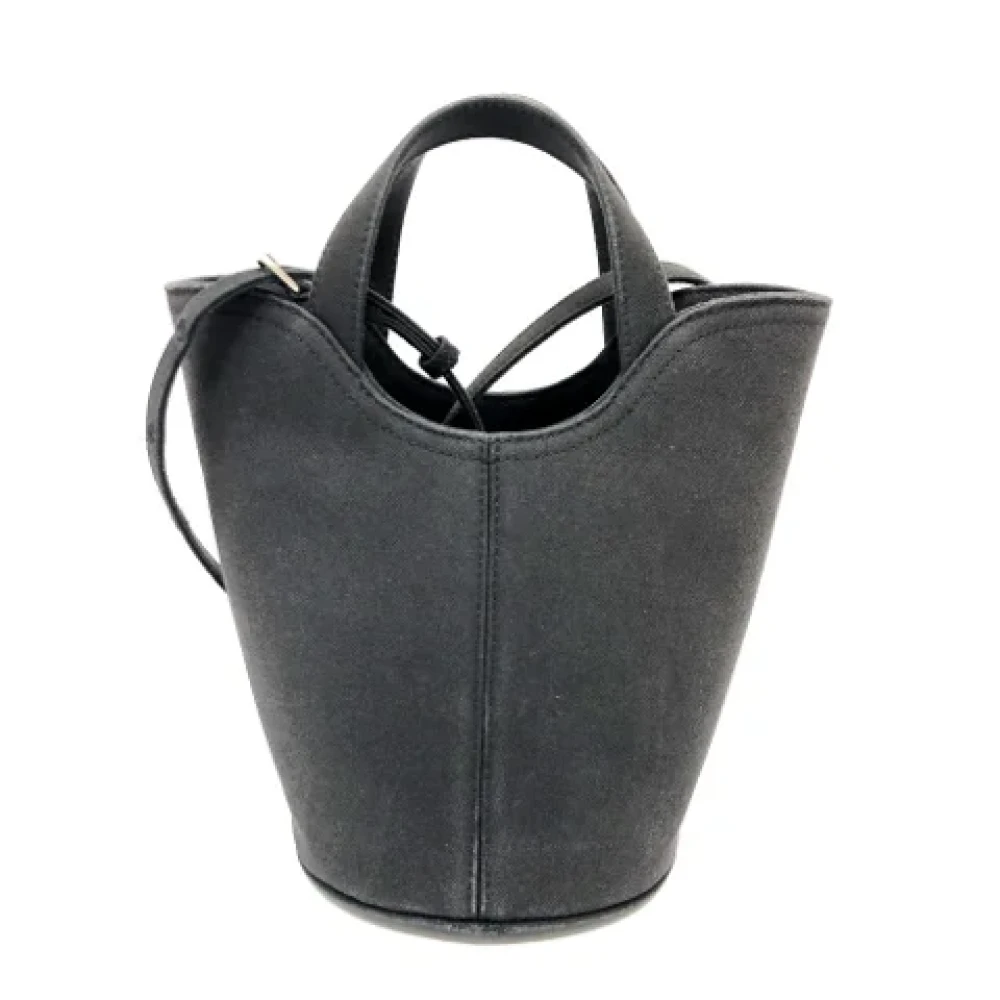 Balenciaga Vintage Pre-owned Fabric balenciaga-bags Black Dames