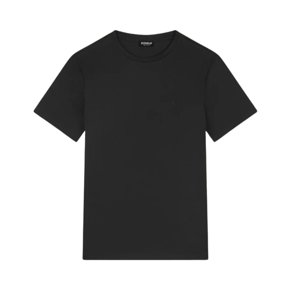 Dondup Herr Svart Toppar L, Bomull, Bomull T-Shirt
