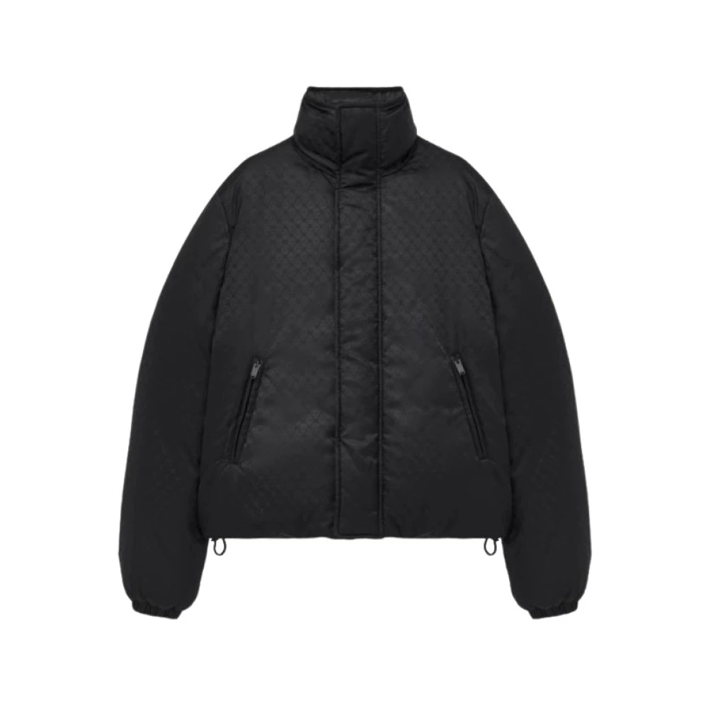 Alexander Mcqueen Black Coat Stylish Fashionable Trendy - Male - Winter Jackets - L - Jackets
