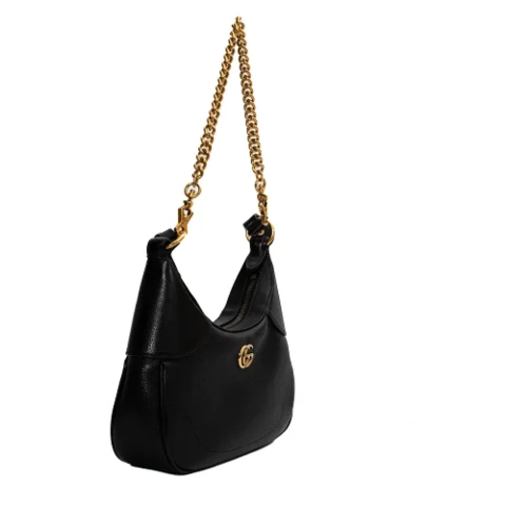 Gucci Vintage Pre-owned Leather gucci-bags Black Dames