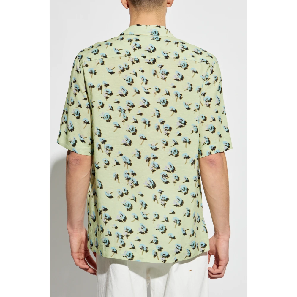Paul Smith Kortemouwenshirt Green Heren