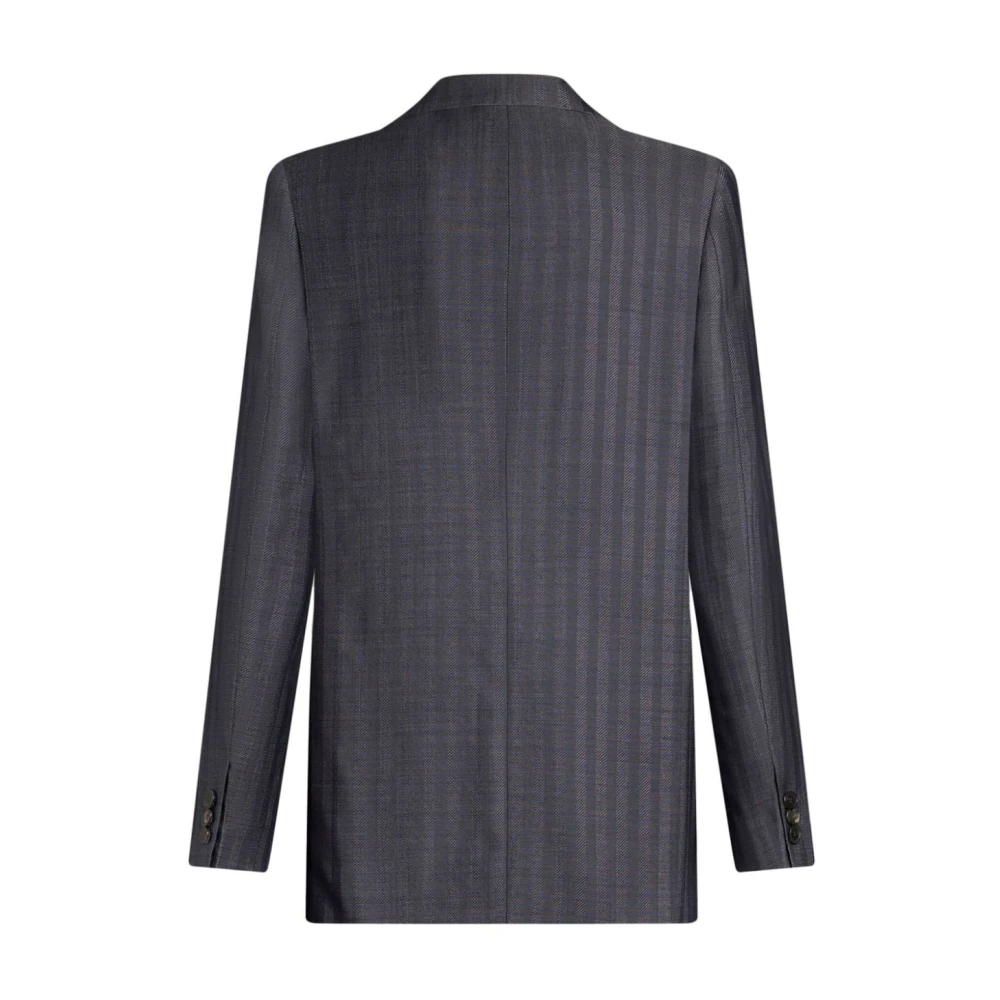 ETRO Blauwe MW Jas voor Mannen Blue Dames