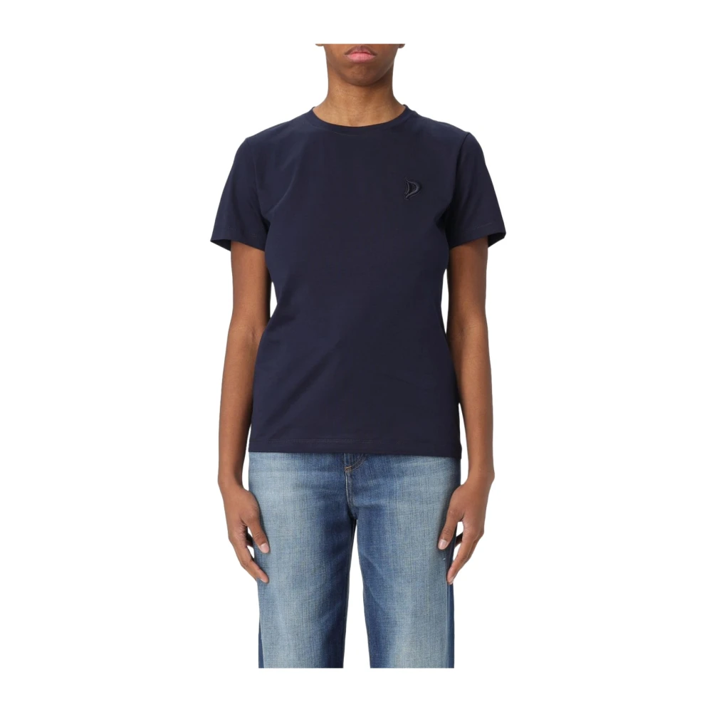 Dondup - Tops > T-Shirts - Blue - Dondup - Modalova