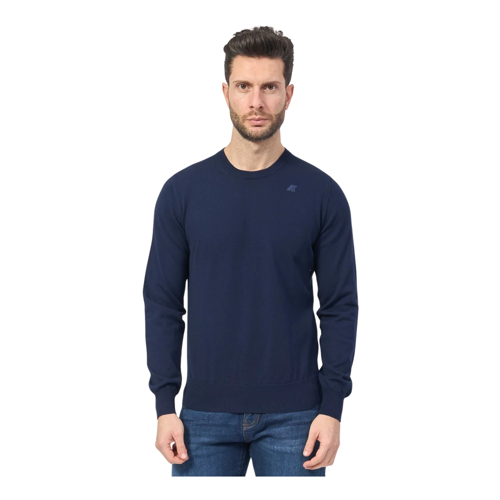 K-Way Blå Crew Neck Tröja