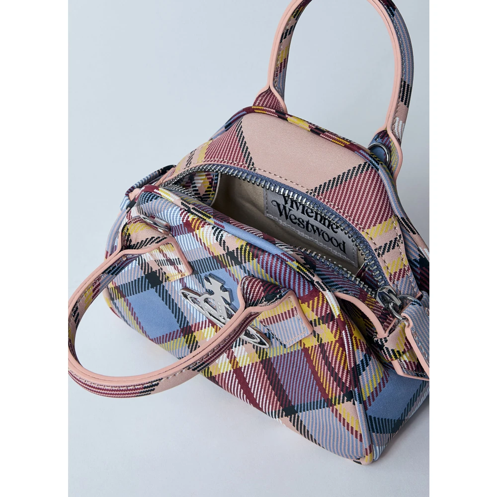 Vivienne Westwood Saffiano Mini Yasmine Handtas Multicolor Dames