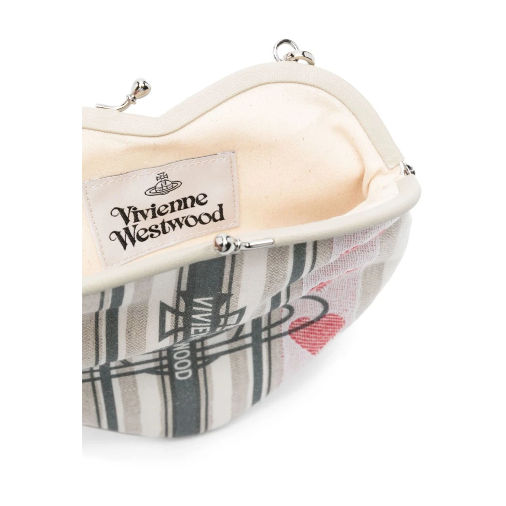 Vivienne Westwood Multikleur Schoudertas Kiss-Lock Sluiting Multicolor Dames