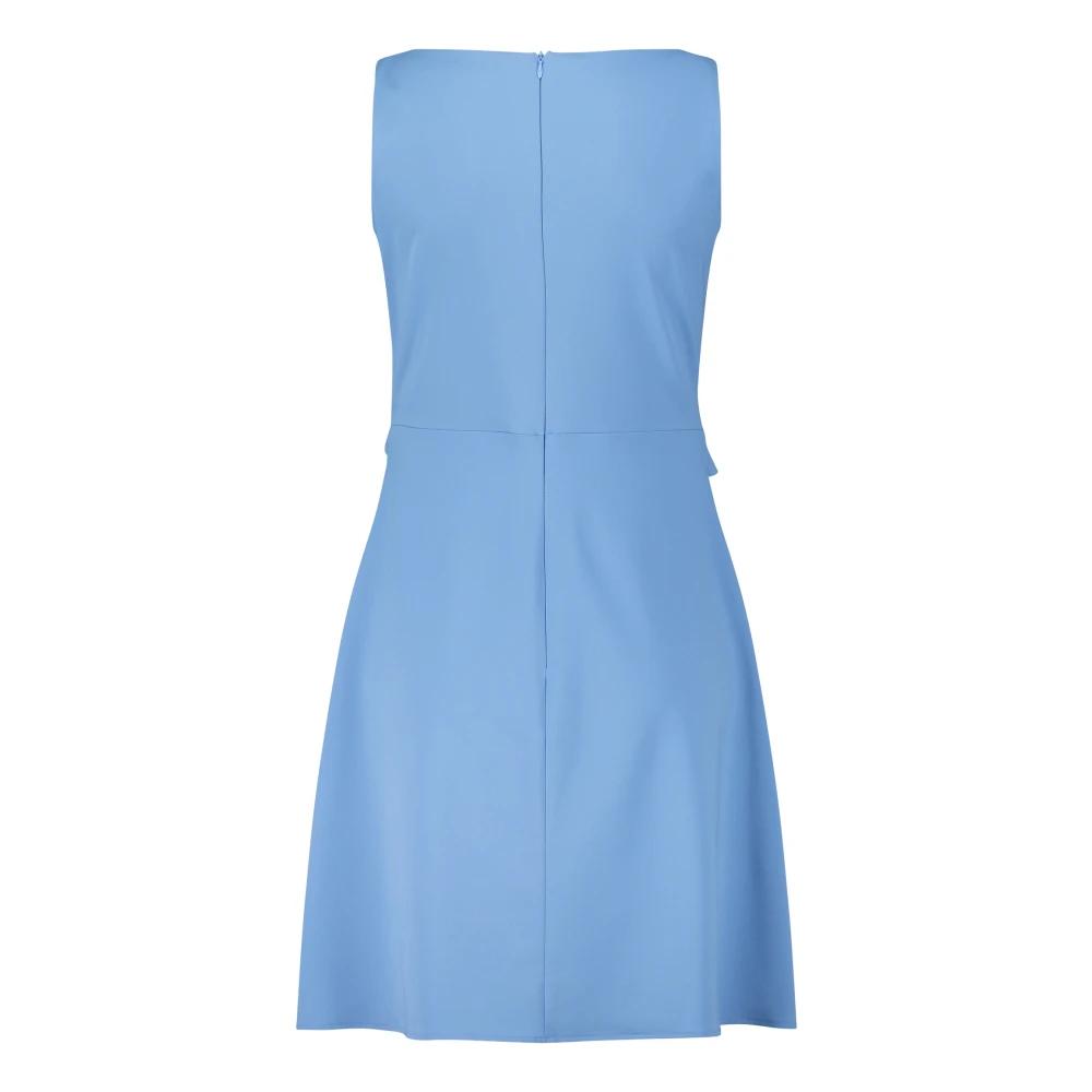 Vera Mont Elegant Wikkel Business Jurk Blue Dames