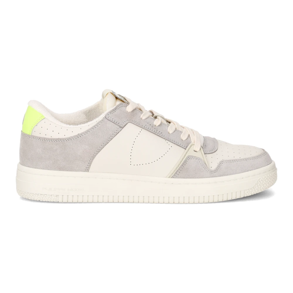 Philippe Model Men's Gray Sneakers, 11 Uk, Trainers La Grande Tennis