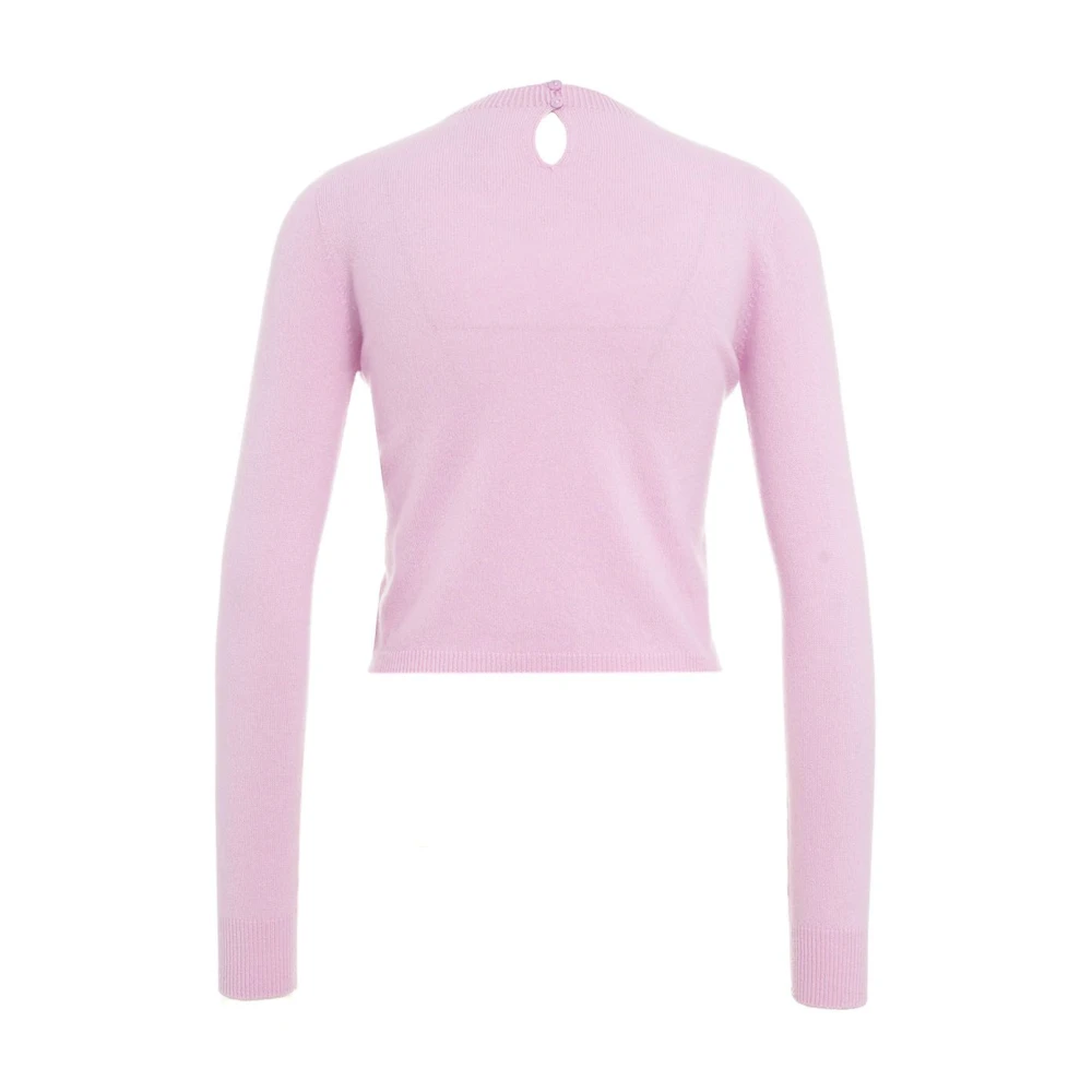 MVM Luxe Rose Cashmere Sweater Pink Dames