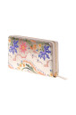 petal-print-leather-zipped-wallet