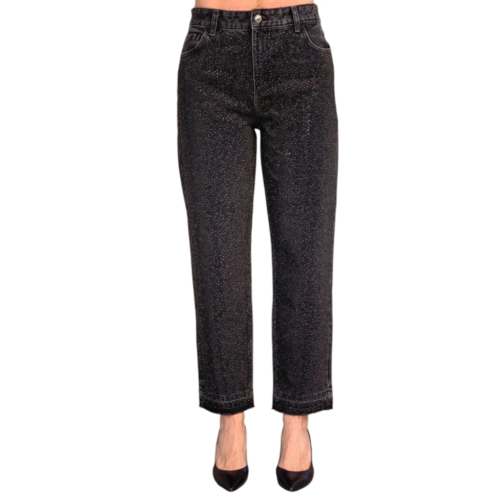 Liu Jo Klassieke Denim Jeans voor dagelijks gebruik Black Dames