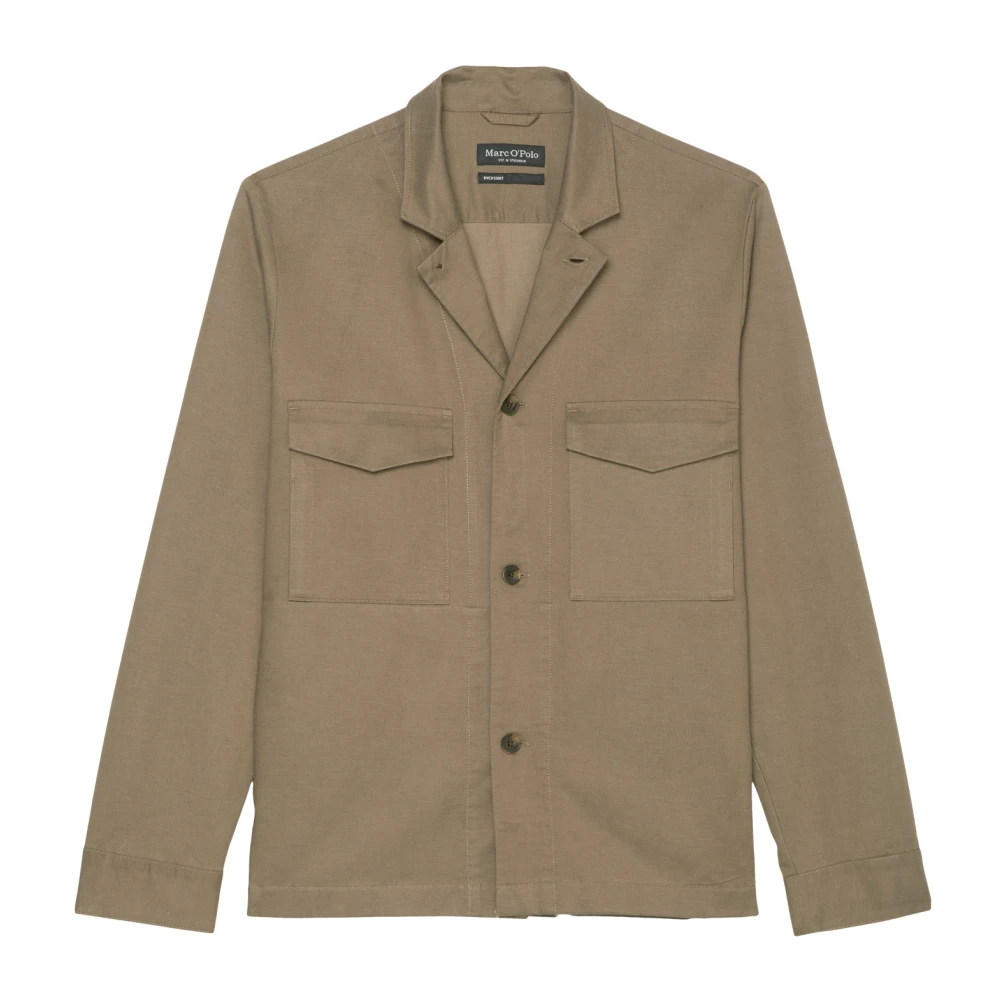 Marc O'Polo Overshirt Brown Heren