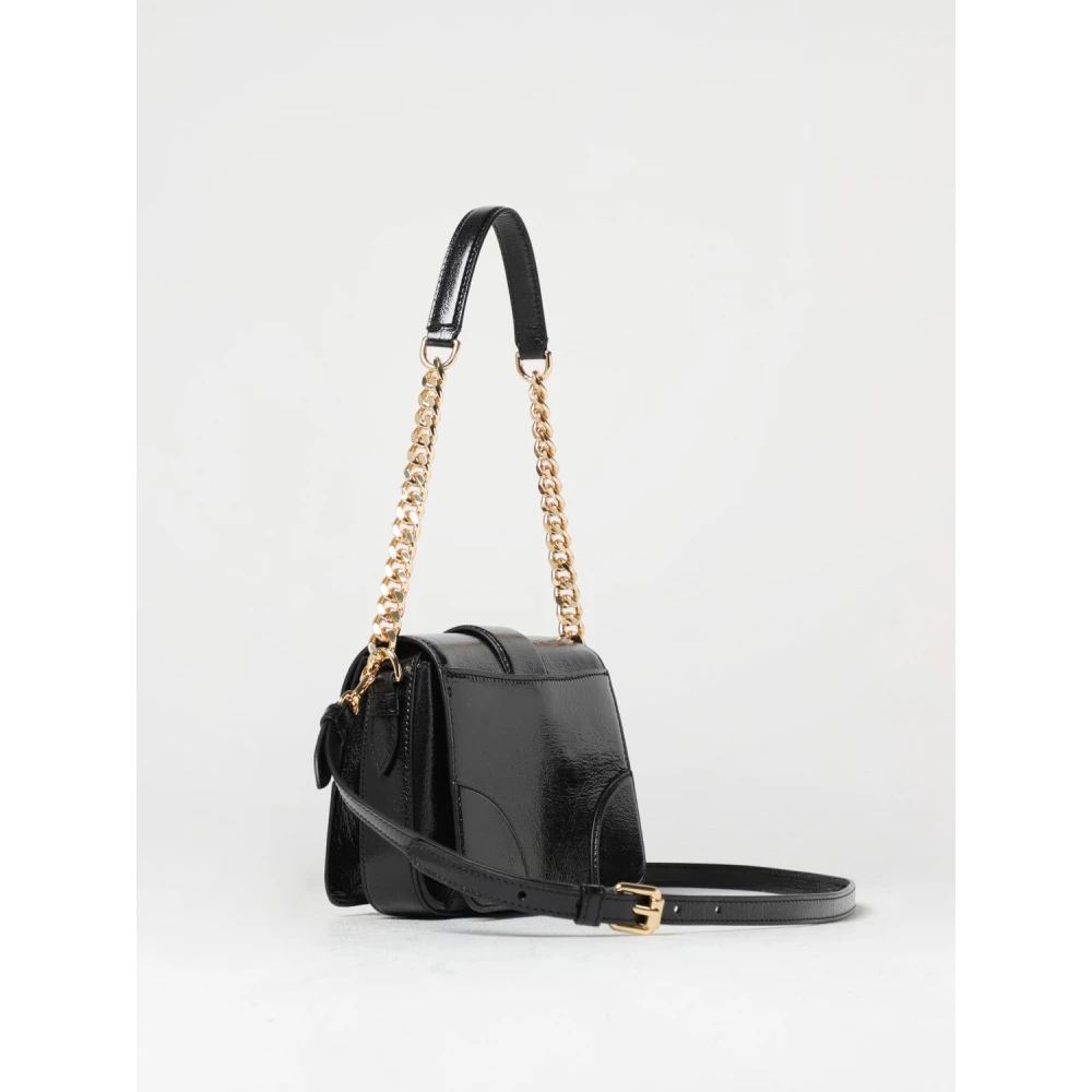 Moschino Schoudertas Black Dames