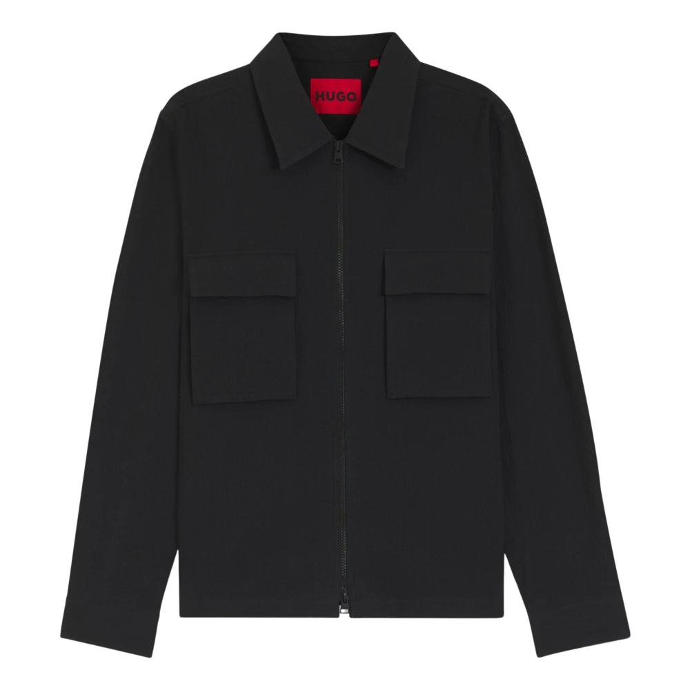 Hugo Uomo Nero - Eselio Overshirt - Jackets - S