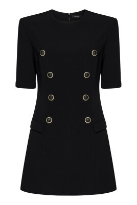 robe-en-crepe-noire-avec-boutons-dores