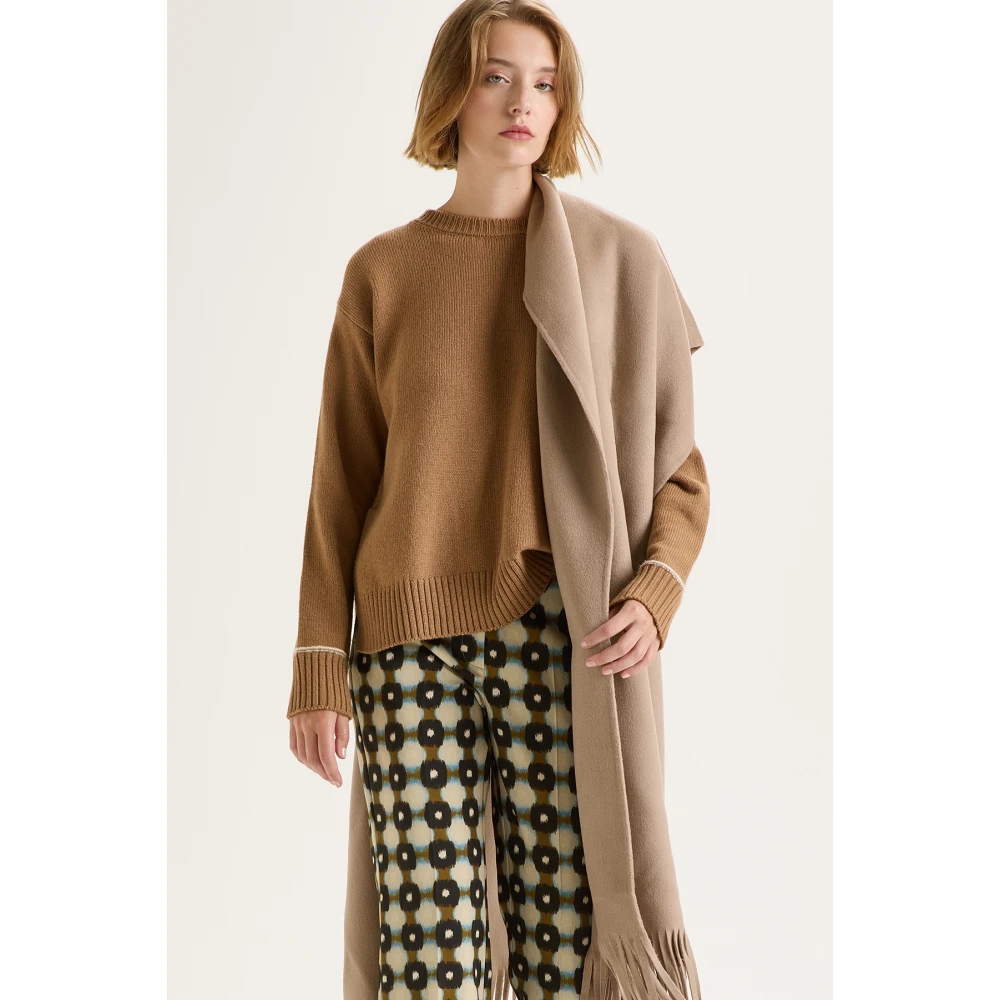Maliparmi Sweater Brown Dames