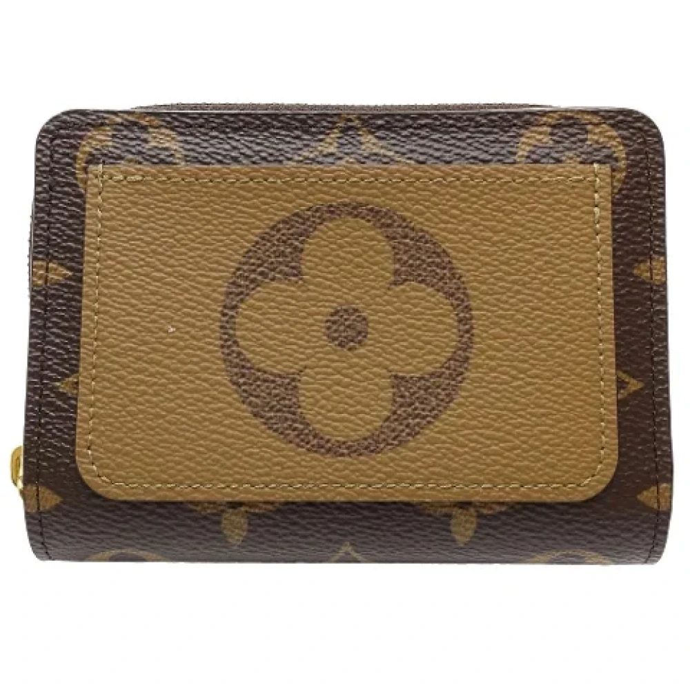 Louis Vuitton Vintage Pre-owned Canvas wallets Brown Dames
