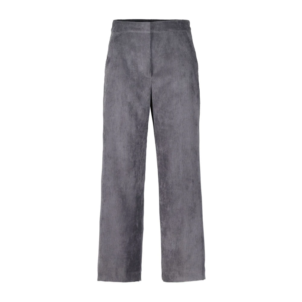 RAFFAELLO ROSSI Corduroy Palina Broek Gray Dames
