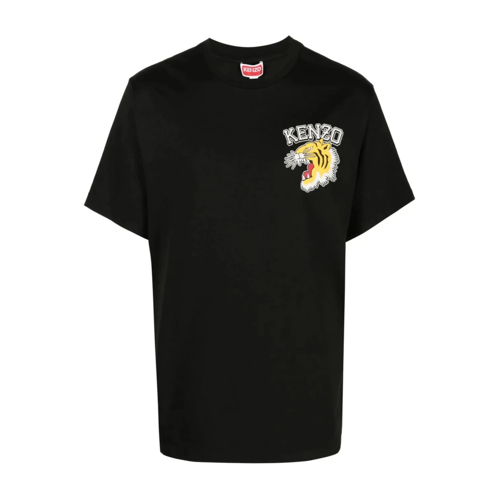 Kenzo Jungle Patch T-Shirt Black Heren