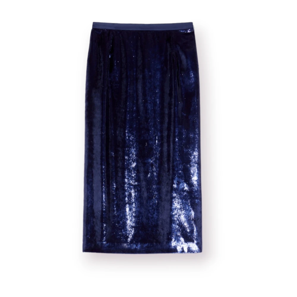 Pennyblack Roze Polyester Rok Blue Dames