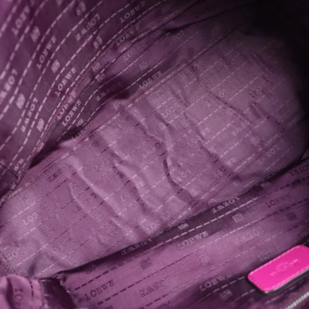 Loewe Pre-owned Leather handbags Pink Dames