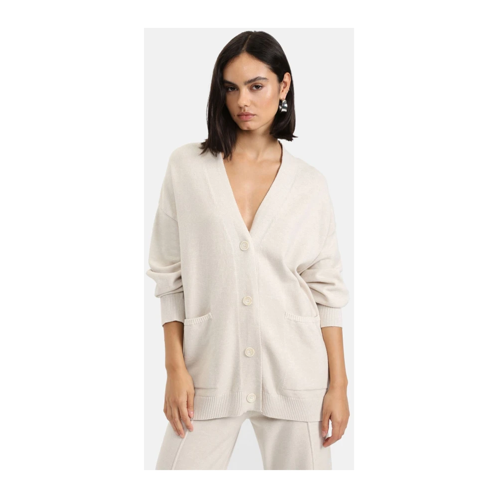 Please Stijlvolle Gebreide Collectie White Dames