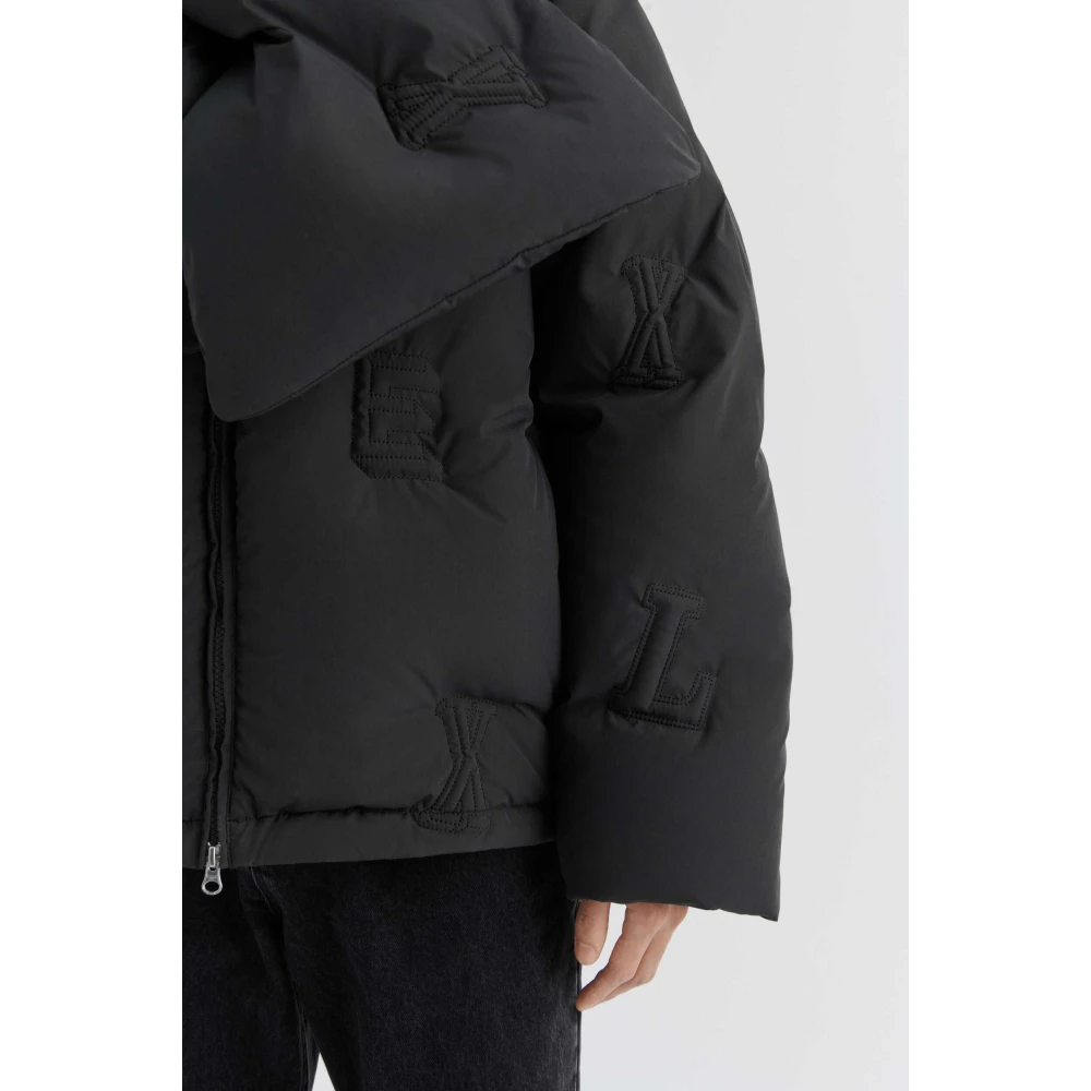 Axel Arigato Monogram Gewatteerde Puffer Jacket Gray Heren