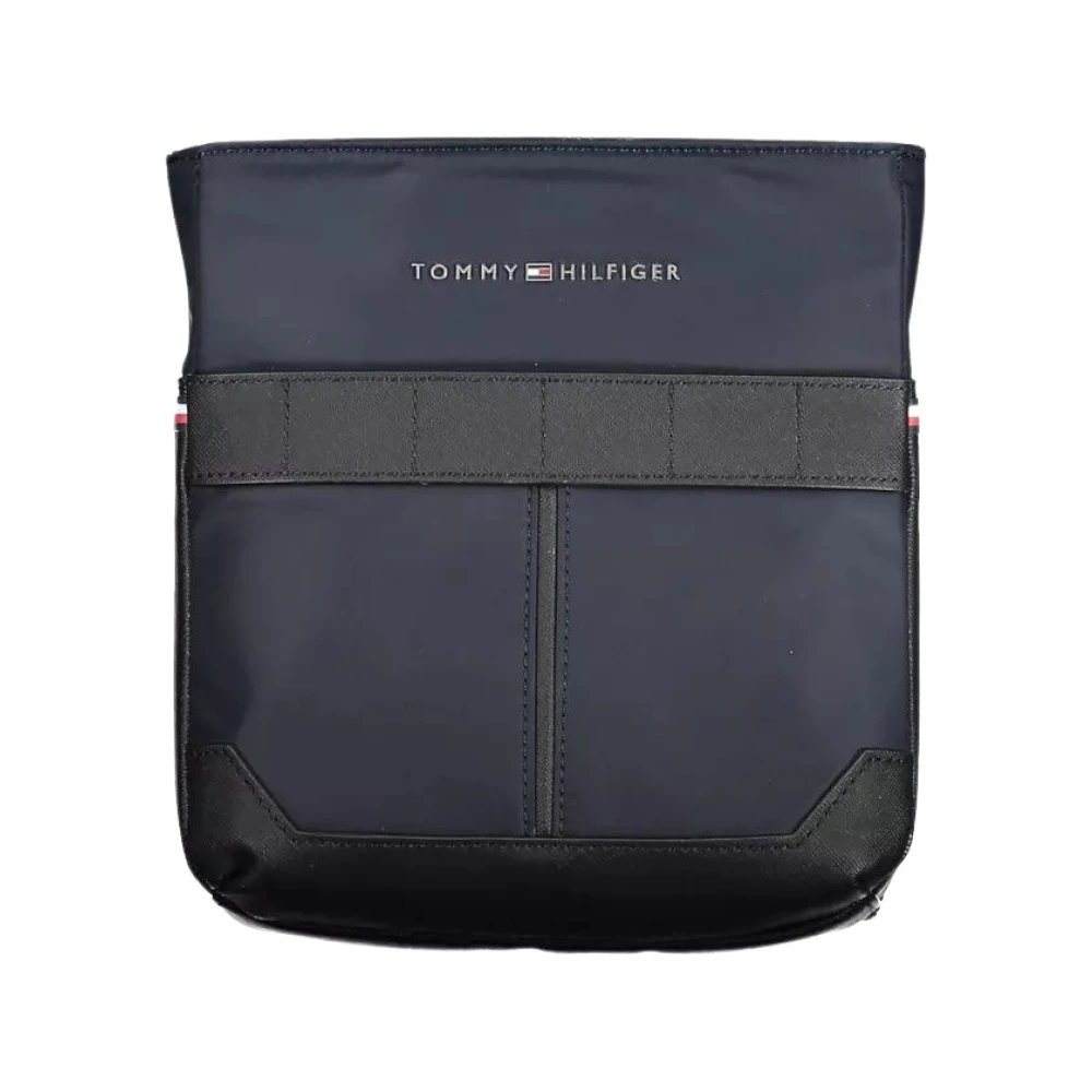 Tommy Hilfiger Men's Blue Polyester Shoulder Bag