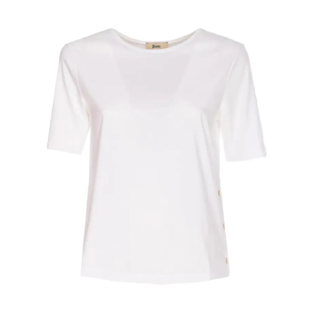 Herno - Tops > T-Shirts - White - Herno - Modalova
