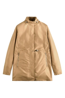 Parka med dragkedja
