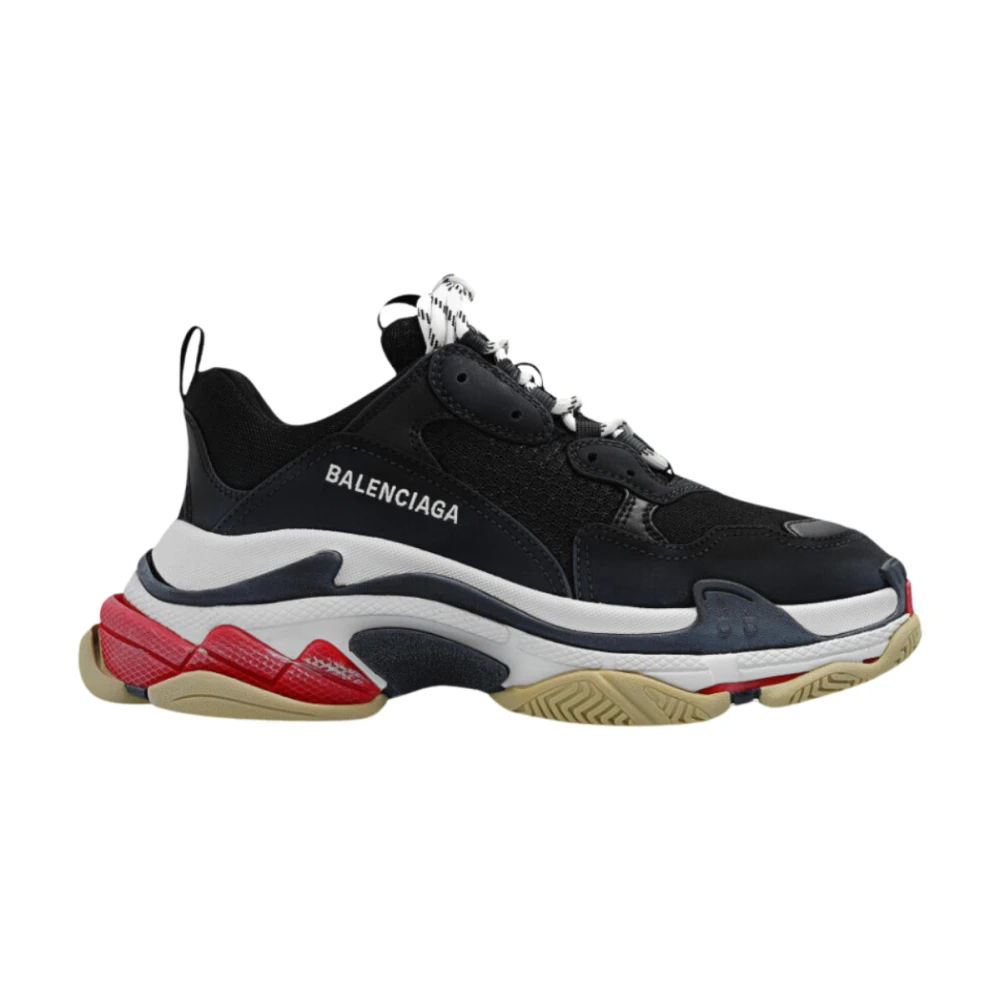 Balenciaga Cosy BB leren slippers Dames Schoenen Zwart