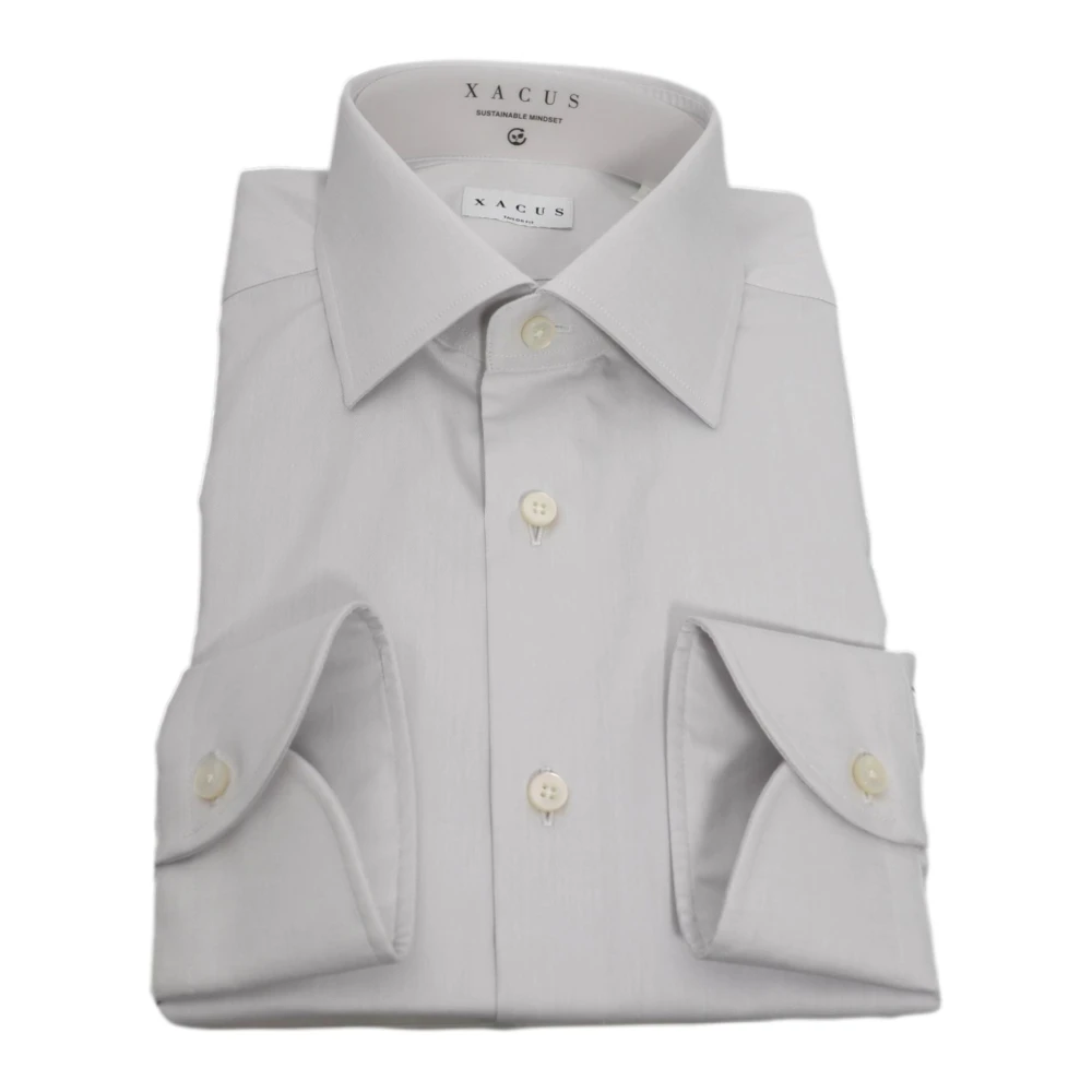 Xacus Men's Gray Casual Shirts, M, Shirts