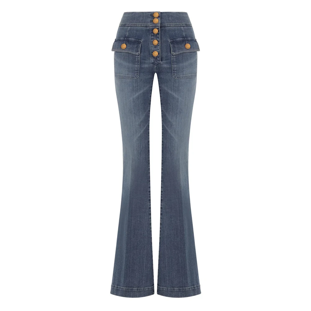 Seafarer Anais Bootcut Jeans Blue Dames