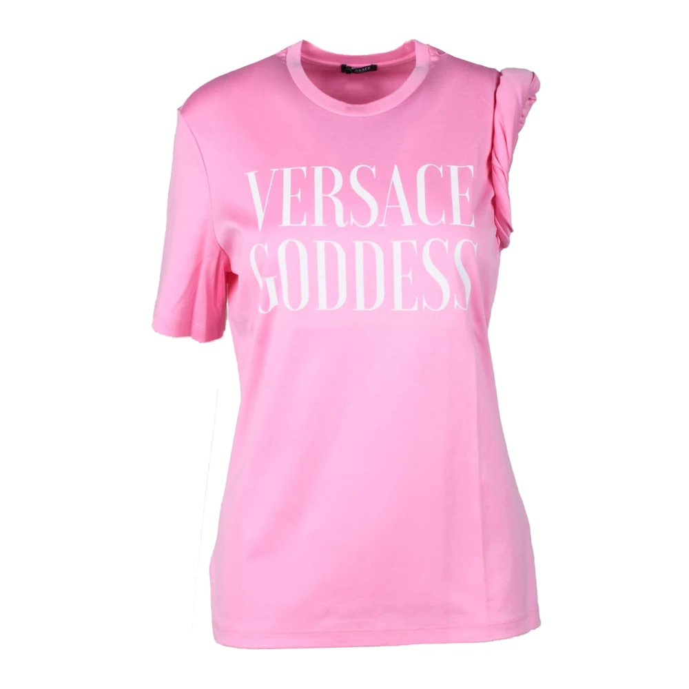 Versace Tshirt Pink Dames