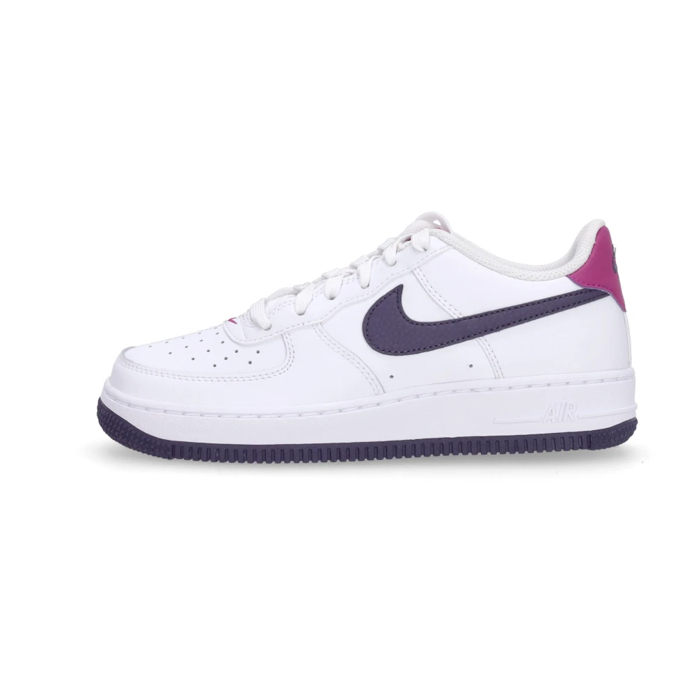 Nike White Kids Sneakers, Male, 33 1/2 Eu, Air Force 1 Low Sneaker