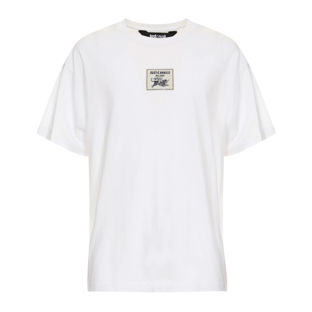 Just Cavalli T-shirts en Polos White Heren