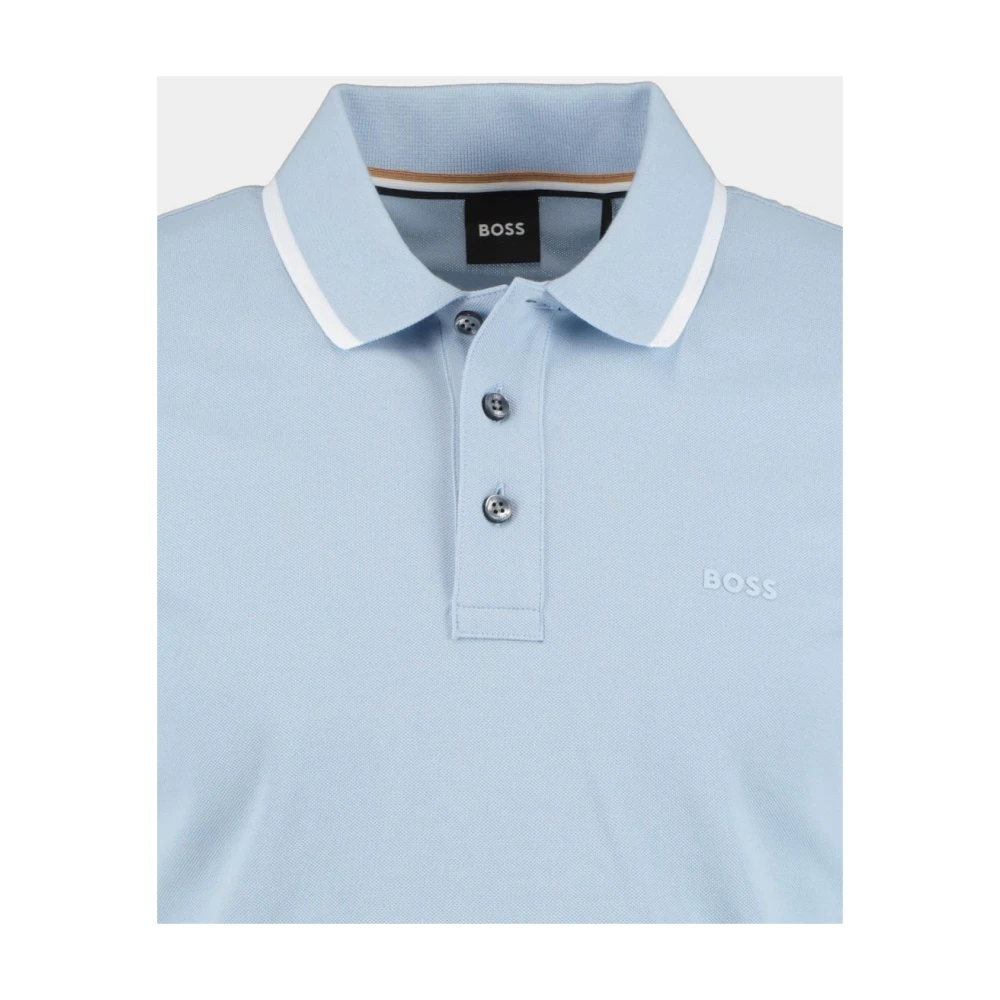 Boss Polo Shirt Blue Heren