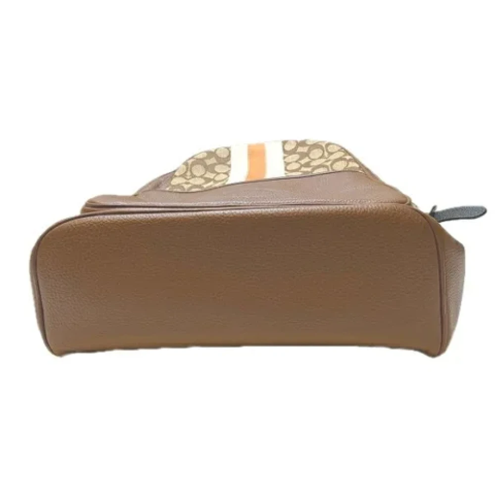 Coach Pre-owned Canvas backpacks Brown Dames