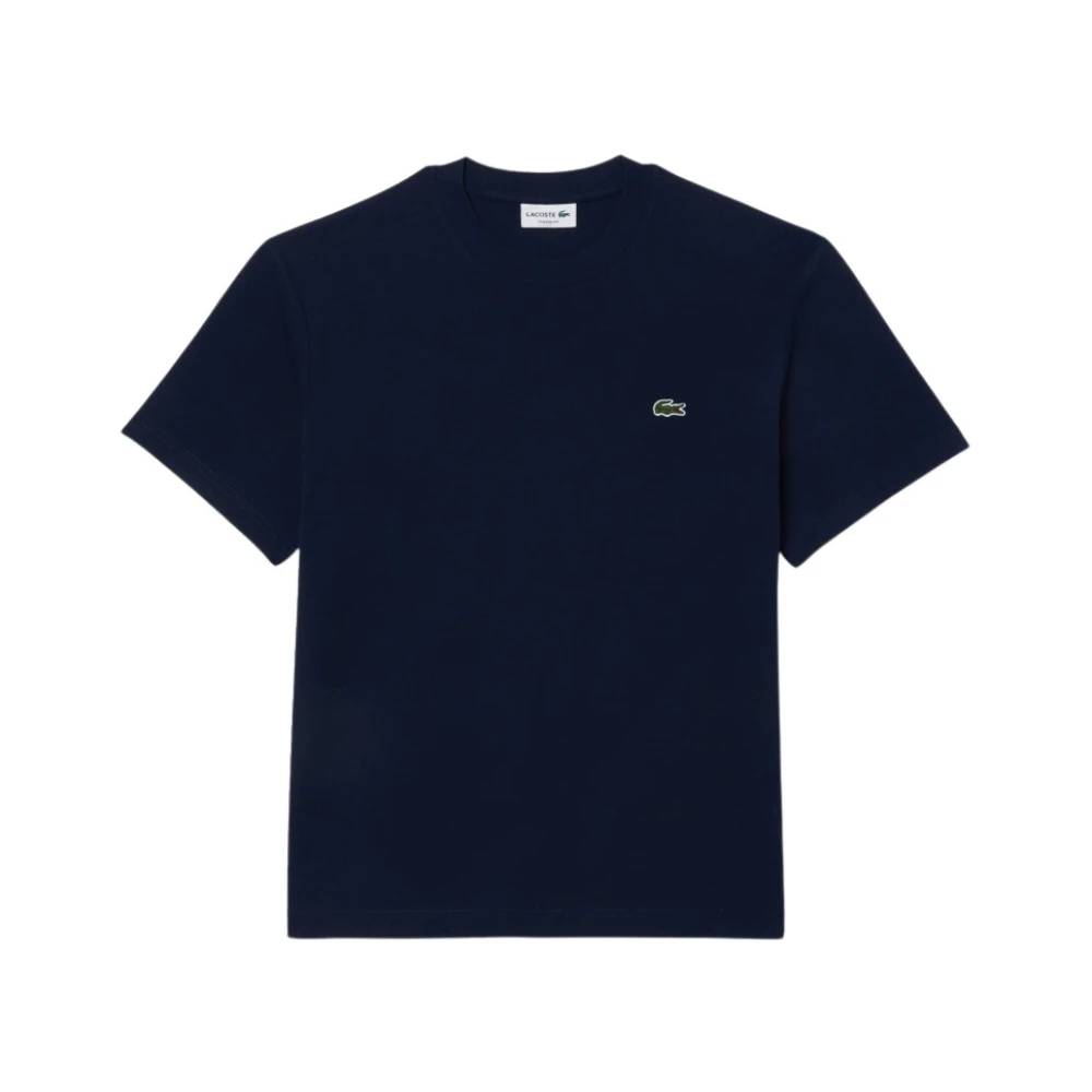 Lacoste Casual Tee voor Mannen Blue Heren