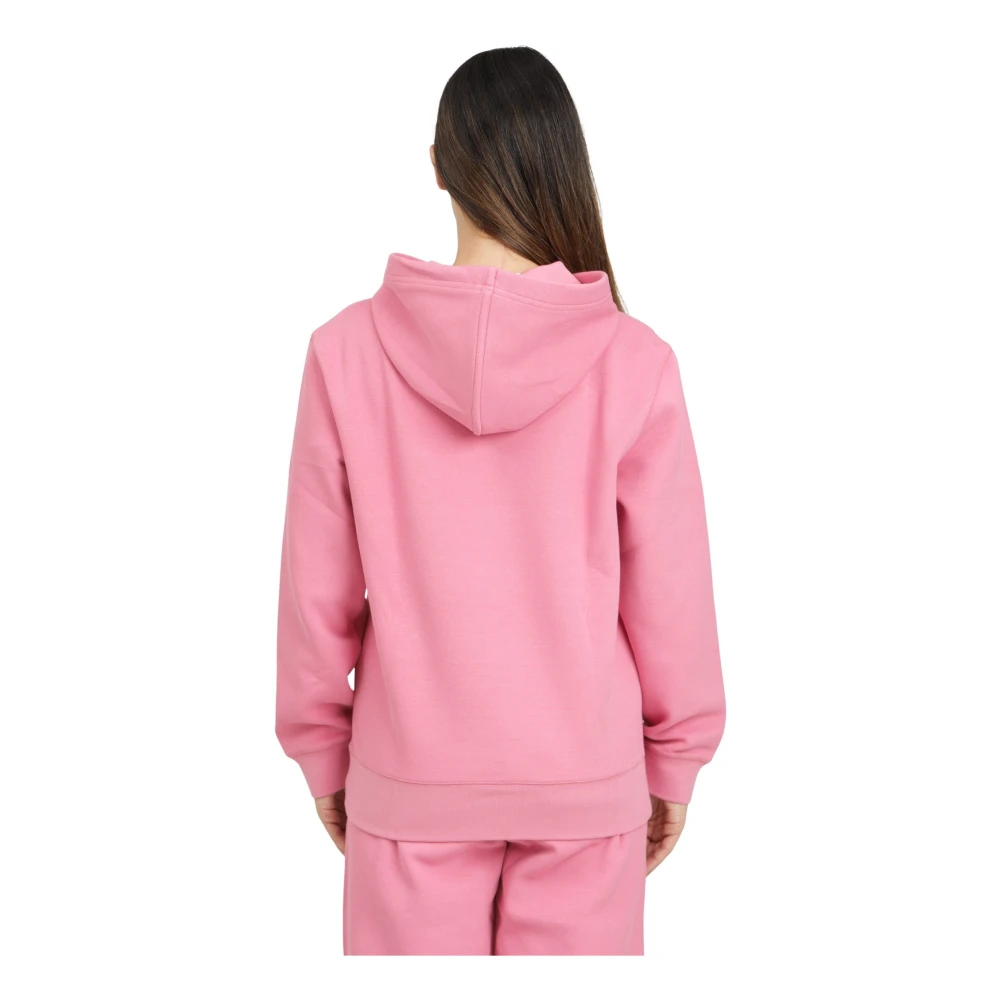 Lacoste Roze Hoodie Sweater Chic Style Pink Dames